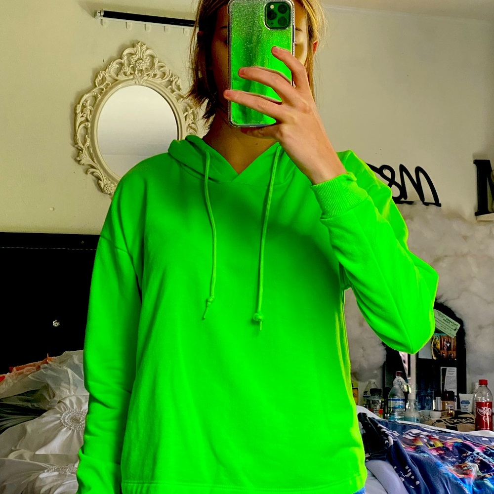 Lime Green Hoodie